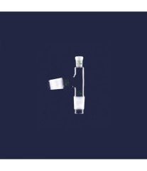 ISOLAB 065.45.001 adaptör - distilasyon - standart başlık - dişi şilif NS 14/23 - erkek şilif : NS 14/23 - açılı erkek şilif : NS 14/23