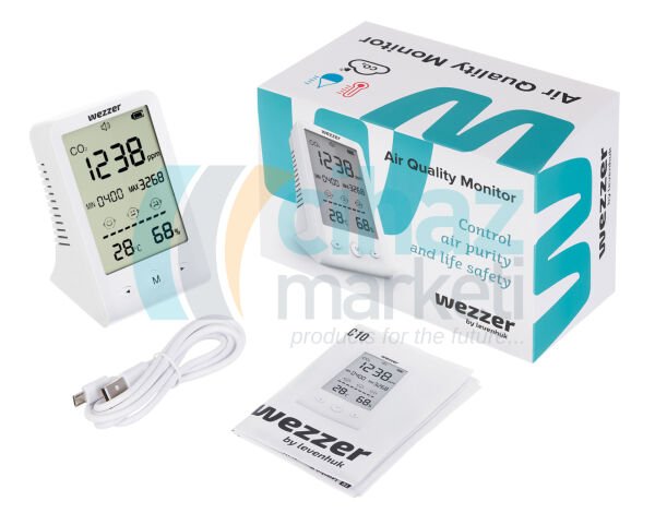 Levenhuk Wezzer Air MC10 Hava Kalitesi Monitörü