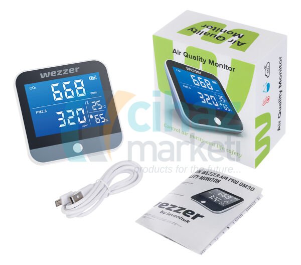 Levenhuk Wezzer Air PRO DM30 Hava Kalitesi Monitörü