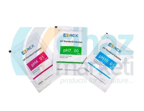 Inesa PH-S pH Kalibarasyon Sıvısı pH4-pH7-pH10
