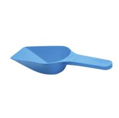 ISOLAB 037.30.500B kürek - P.P - dibi düz - 500ml - mavi