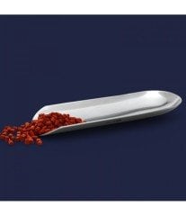 ISOLAB 037.04.002 tartım kaşığı - paslanmaz çelik - uzunluk 105 mm