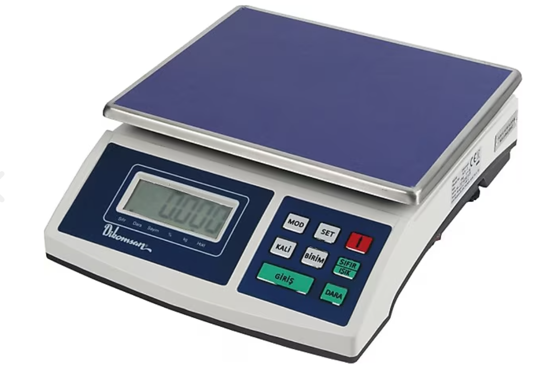 Dikomsan ACS-Z-30 Tartım Terazisi 30 kg / 1 g
