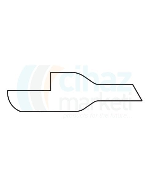 Çalışkan Cam Teknik LG024.01.0006 Tartım Kaşığı 6 ml Hacim, 95 mm Uzunluk