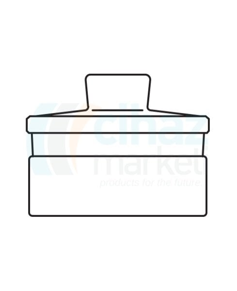 Çalışkan Cam Teknik LG024.02.7035 Vezin Kabı 80 ml Hacim, Çap * Yükseklik 70 x 35 mm