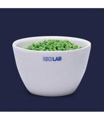ISOLAB 038.14.L60 kroze - porselen - kısa form - çap 60 mm