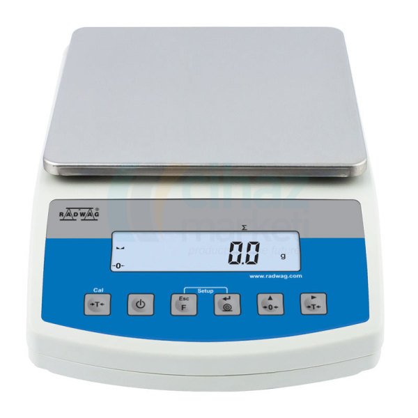RADWAG WLC 6/A2 Hassas Terazi 6 kg / 0.1 g Harici Kalibrasyon
