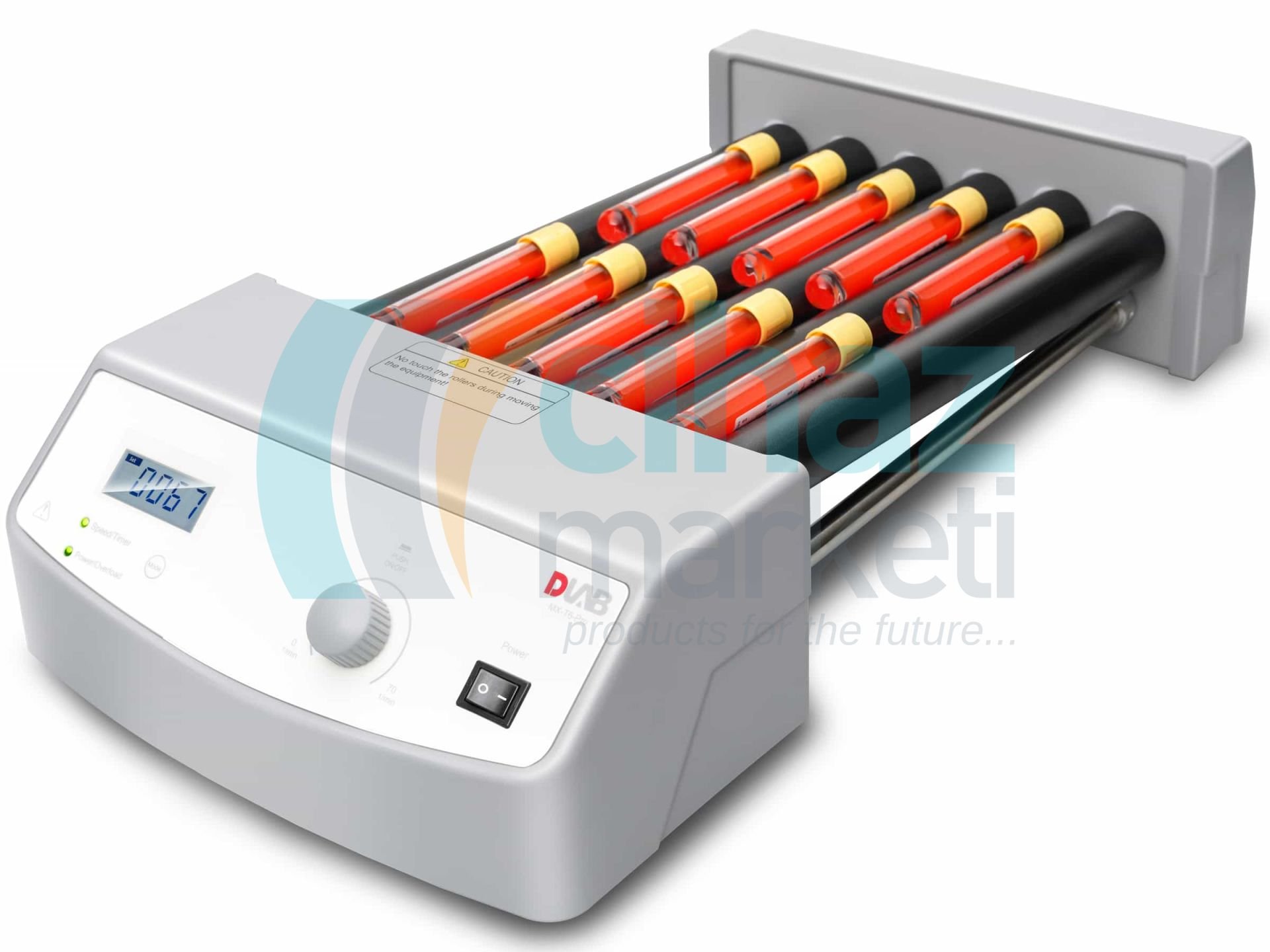 DLAB MX-T6-Pro LCD Dijital Tüp Çalkalayıcı 10-70 rpm