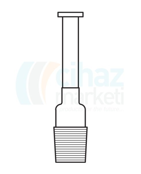 Çalışkan Cam Teknik LG24.528.560 Karıştırma Yatağı, Şilifli NS: 29/32, 10 mm Çap