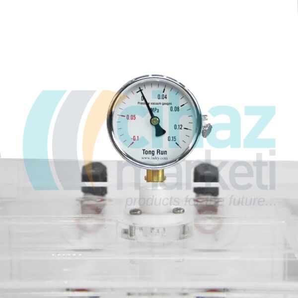 AGB-P Acrylic Glove Box (Otomatik Basınç Kontrollü)