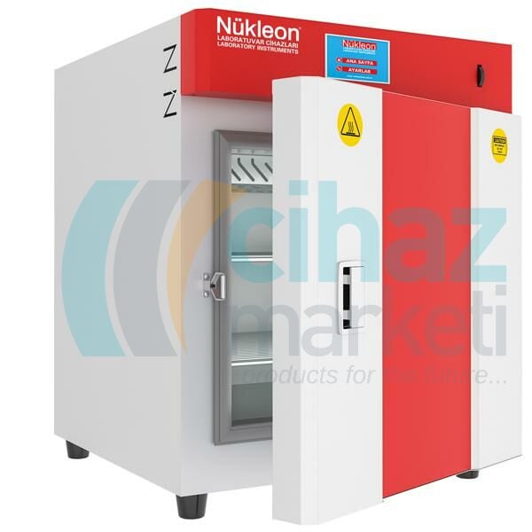 Nükleon NCI55 Çalkalamalı İnkübatör +5 °C ~ +80 °C 55 L