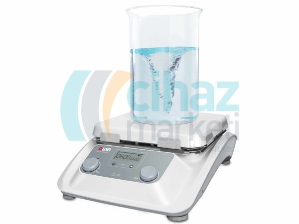 DLAB MS10-H500-Pro Package Isıtıcılı Manyetik Karıştırıcı PT1000A Sıcaklık Probu ve Prob Tutucu ile Birlikte