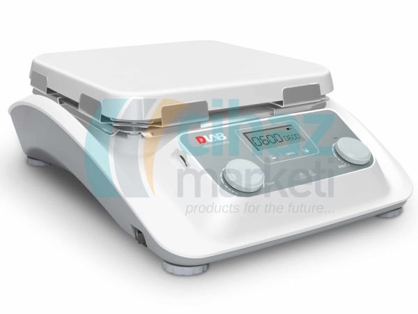 DLAB MS10-H500-Pro Package Isıtıcılı Manyetik Karıştırıcı PT1000A Sıcaklık Probu ve Prob Tutucu ile Birlikte
