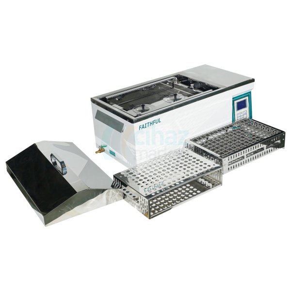 Faithful FWS-30B Çalkalamalı Su Banyosu 30 L, RT ～ 100 °C, Paslanmaz Kapak ve Sepet Dahil