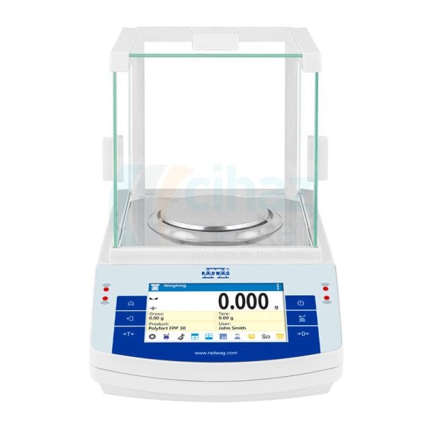 RADWAG WLC 0.2.X2 Hassas Terazi 200 g / 0.001 g Dahili Kalibrasyon