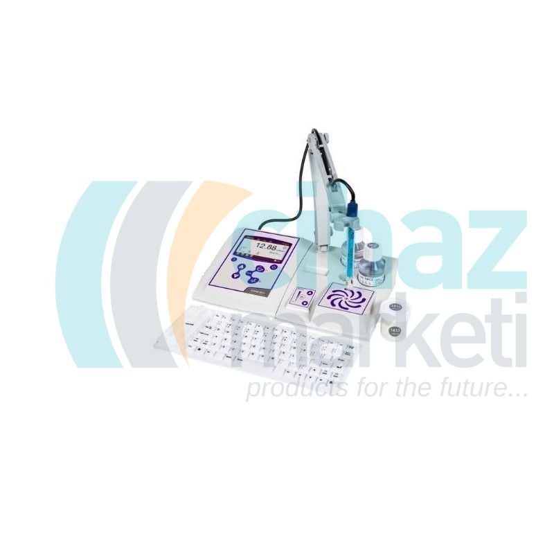 XS Instruments COND 80 PRO kit STIRRER Manyetik Karıştırıcılı Masaüstü İletkenlik Ölçer + EPT-4 Combo İletkenlik ve Sıcaklık Ölçerli Prob
