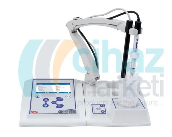 XS Instruments COND 80 PRO kit STIRRER Manyetik Karıştırıcılı Masaüstü İletkenlik Ölçer + EPT-4 Combo İletkenlik ve Sıcaklık Ölçerli Prob