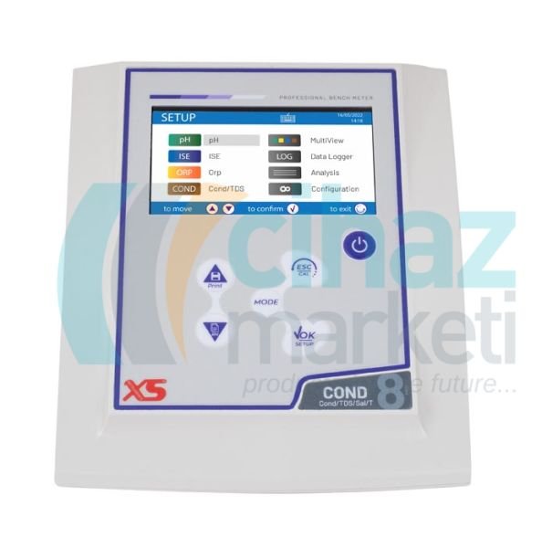 XS Instruments COND 8 PRO kit BASIC Masaüstü İletkenlik Ölçer + 2301T İletkenlik Probu