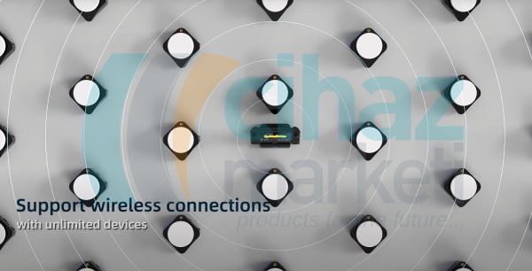 Four E's MS321 Hub Kontrollü Çoklu Isıtıcılı Manyetik Karıştırıcı 310 °C, 20L, 6lı SET (6 Adet Karıştırıcı, 6 Adet Sensör, Kontrol Paneli ve Şarj Aparatı)