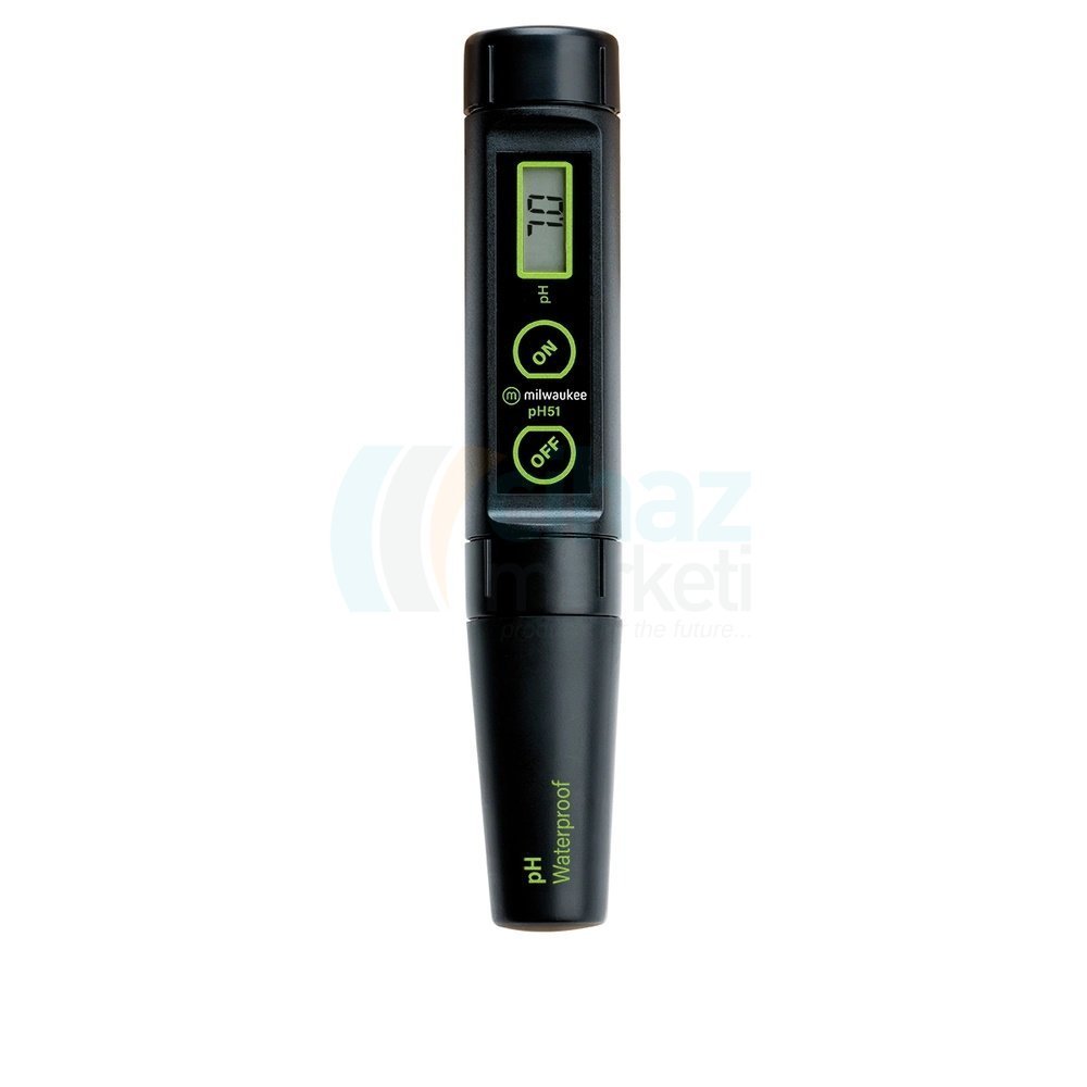 Milwaukee pH51 Değiştirilebilir Elektrotlu Su Geçirmez pH Metre