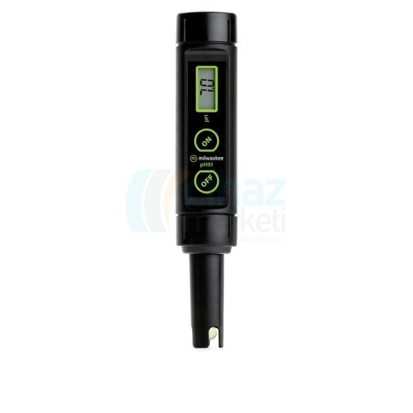 Milwaukee pH51 Değiştirilebilir Elektrotlu Su Geçirmez pH Metre