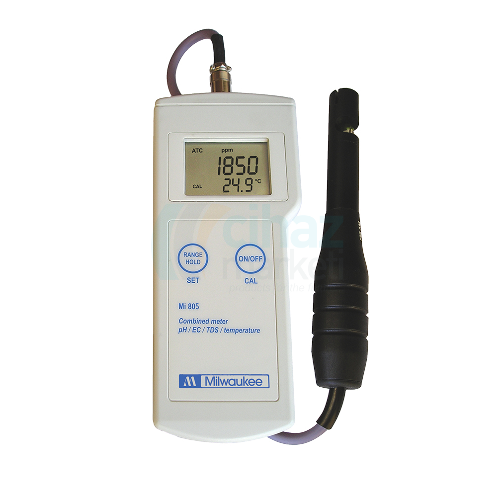 Milwaukee Mi805 pH / İletkenlik / TDS / Sıcaklık Ölçer