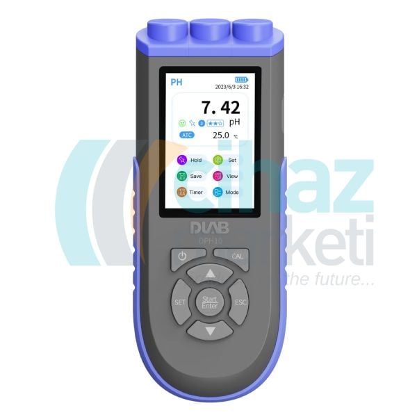DLAB DPH10 Taşınabilir pH, ORP ve Sıcaklık Ölçer