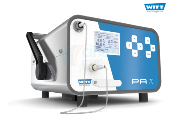WITT PA 7.0 Gaz Analiz Cihazı (O2/CO2)