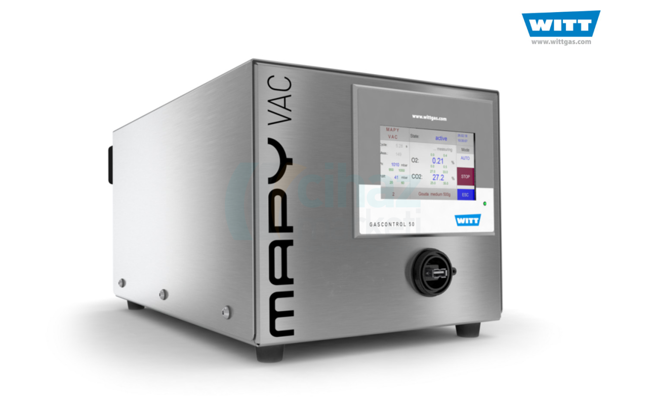 WITT MAPY VAC Hat Tipi Gaz Analiz Cihazı (O2/CO2)