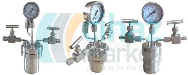 TOPTION TOPT-HT250 Hidrotermal Sentez Reaktörü, Paslanmaz Çelik , 250 ML PTFE insert , 220 C , Max 30 Bar