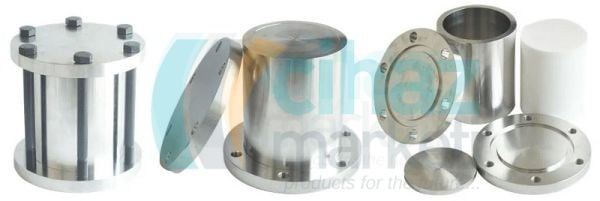 TOPTION TOPT-HT250 Hidrotermal Sentez Reaktörü, Paslanmaz Çelik , 250 ML PTFE insert , 220 C , Max 30 Bar
