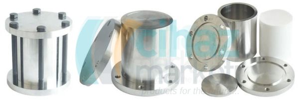 TOPTION TOPT-HT250 Hidrotermal Sentez Reaktörü, Paslanmaz Çelik , 250 ML PTFE insert , 220 C , Max 30 Bar