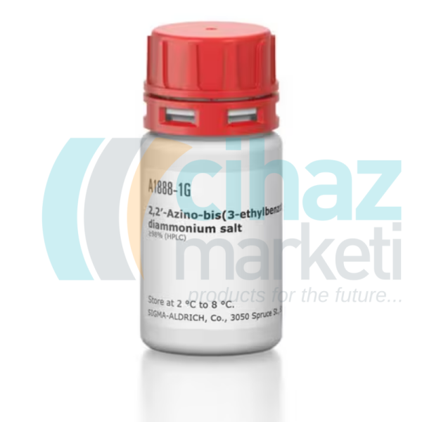 Sigma-Aldrich A1888-1G 2,2'-AZINO-BIS(3-ETHYLBENZOTHIAZOLINE -6-SULFONIC ACID) DIAMMONIUM SALT, ≥98% (HPLC), CHROMOGENIC, POWDER