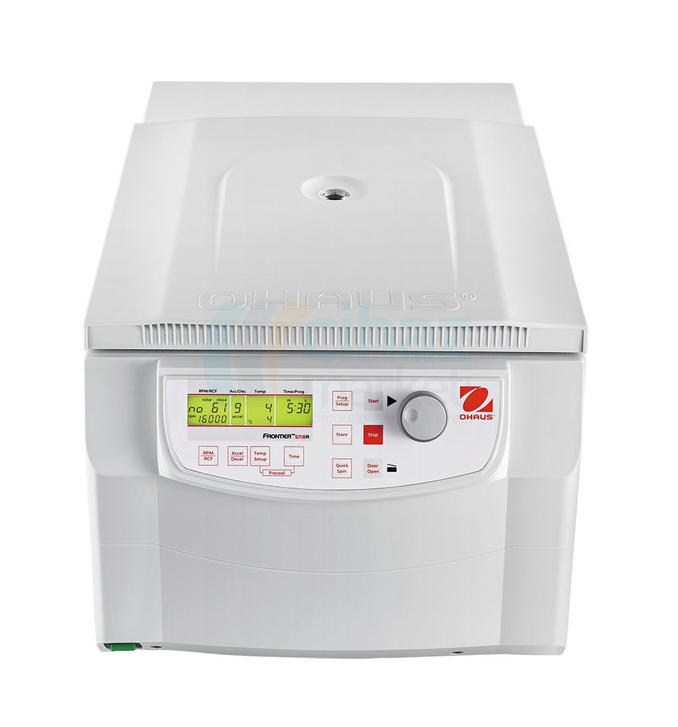 OHAUS FC5718R Soğutmalı Mikro Santrifüj, 200-18000 rpm, RCF 23542g, Maks. Rot. Kap. 4x100 ml