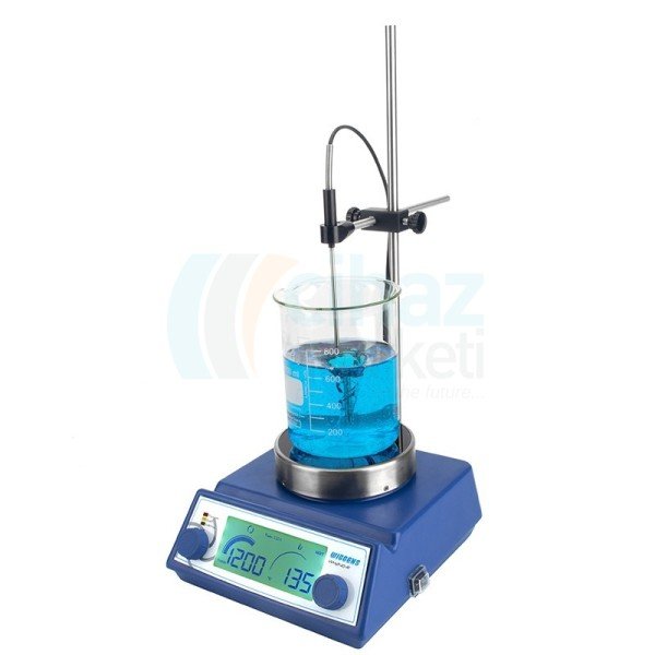 Wiggens WH240-R Isıtıcılı manyetik Karıştırıcı 1200rpm / 450℃ / 20L
