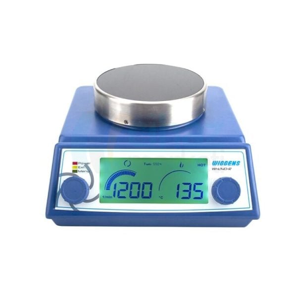 Wiggens WH240-R Isıtıcılı manyetik Karıştırıcı 1200rpm / 450℃ / 20L