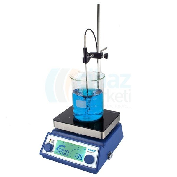 Wiggens WH240-HT Isıtıcılı Manyetik Karıştırıcı 1200RPM / 450°C / 20L