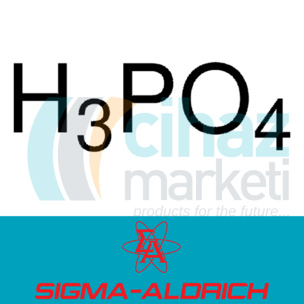 Sigma-Aldrich 04107-2.5L ORTHO-PHOSPHORIC ACID PURISS., MEETS ANALYTICAL SPECIFICATION OF PH. EUR., BP, NF, FCC, 85.0-88.0%