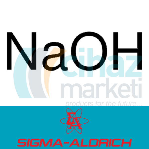 Sigma-Aldrich 06203-1KG SODIUM HYDROXIDE PURISS., MEETS ANALYTICAL SPECIFICATION OF PH. EUR., BP, NF, E524, 98-100.5%, PELLETS