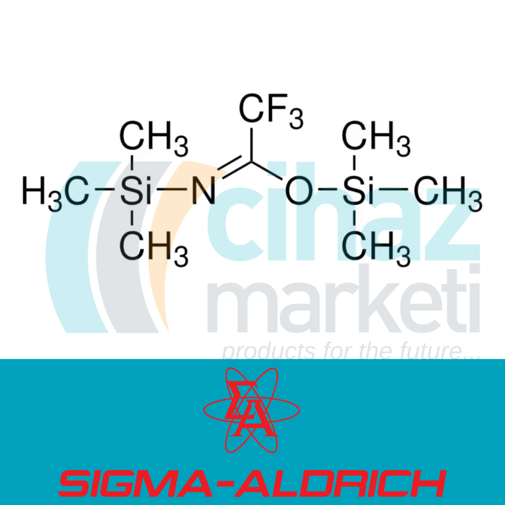 Sigma-Aldrich 15238-10X1ML N,O-BIS(TRIMETHYLSILYL)TRIFLUOROACETAMID WITH TRIMETHYLCHLOROSILANE FOR GC DERIVATIZATION, LICHROPUR™, CONTAINS 1% TMCS, 99% (EXCLUDING TMCS)