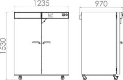Binder FP 720 Ayarlanabilir Fan Hızlı ve Programlanabilir Etüv 720 Litre