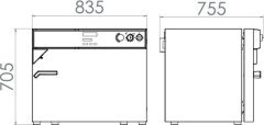 Binder FP 115 Ayarlanabilir Fan Hızlı ve Programlanabilir Etüv 115 Litre