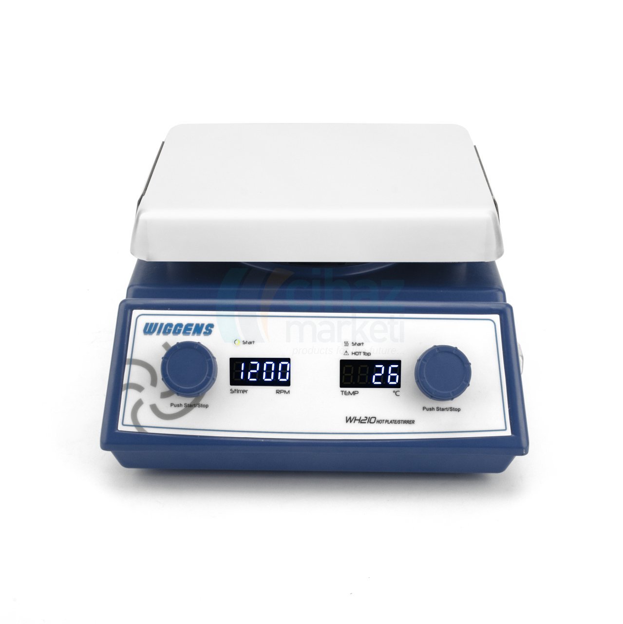 Wiggens WH210 Isıtıcılı Manyetik Karıştırıcı 1500rpm / 250°C / 2L