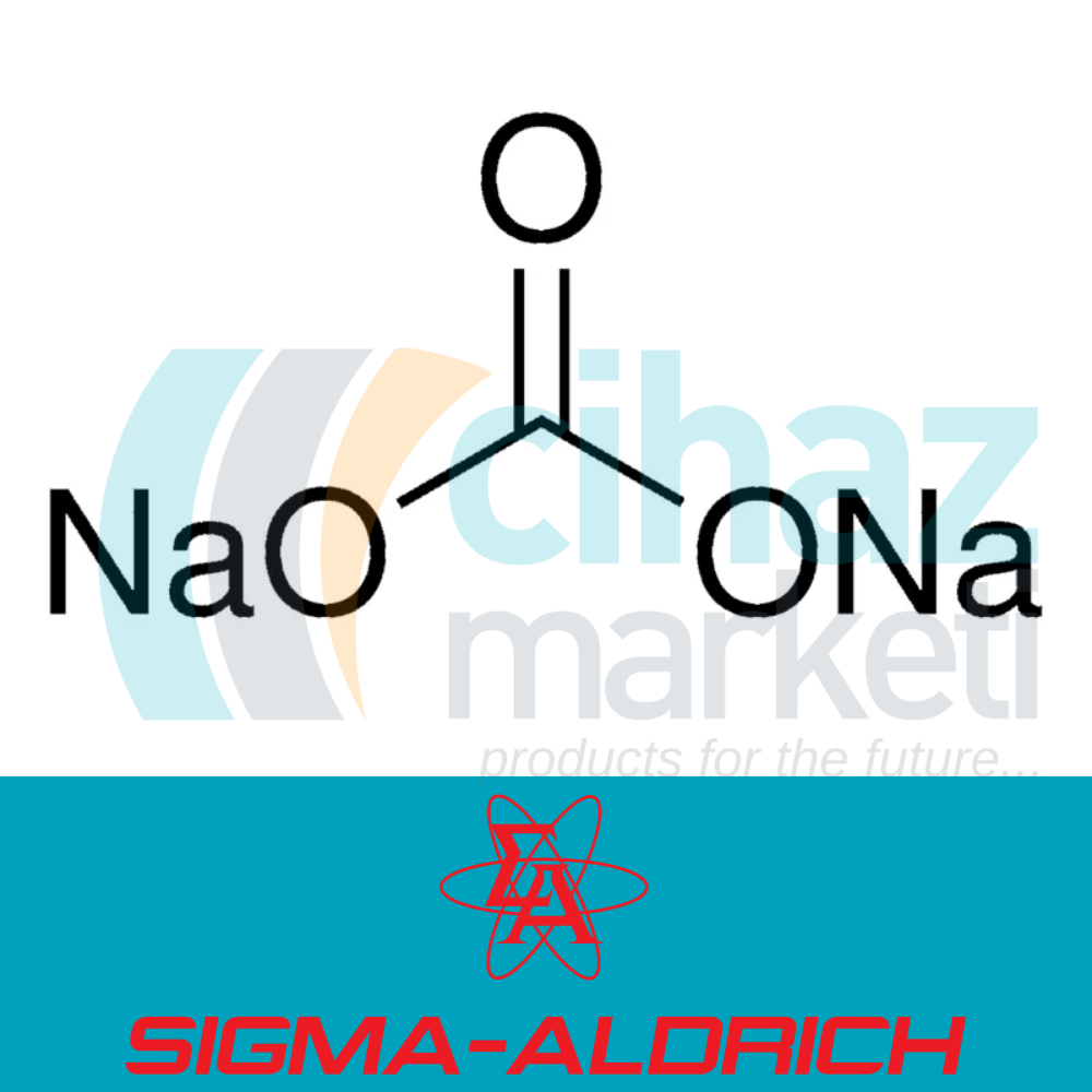 Sigma-Aldrich 13418-1KG-R SODIUM CARBONATE PURISS., MEETS ANALYTICAL SPECIFICATION OF PH. EUR., BP, NF, FCC, E500, ANHYDROUS, 99.5-100.5% (CALC. TO THE DRIED SUBSTANCE)