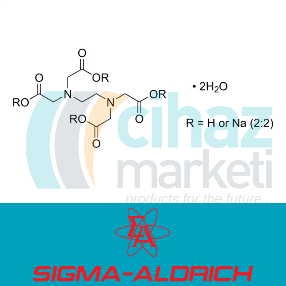 Sigma-Aldrich E5134-500G ETHYLENEDIAMINETETRAACETIC ACID DISODIUM SALT DIHYDRATE, SUITABLE FOR ELECTROPHORESIS, FOR MOLECULAR BIOLOGY, 99.0-101.0% (TITRATION)