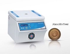 Elektromag M19 P 24 Tüp Mikrohematokrit Santrifüj 12000 rpm / 24 Adet (Ø2 X 75 M)