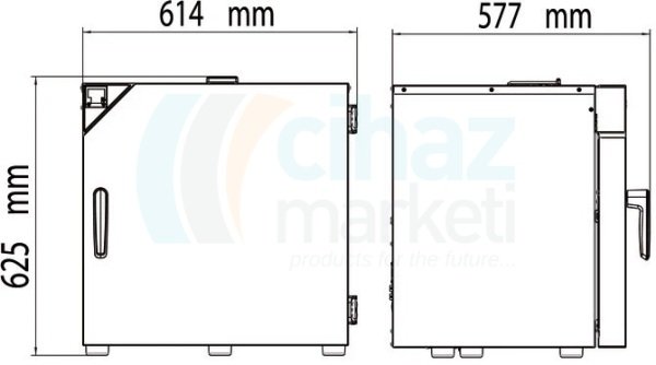 Binder FD-S 56 Fanlı Etüv 55 Litre