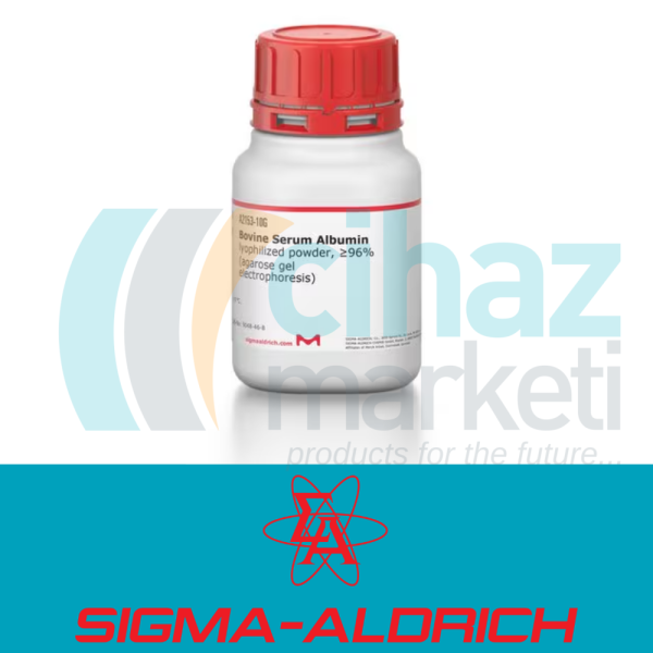 Sigma-Aldrich A2153-10G BOVINE SERUM ALBUMIN, LYOPHILIZED POWDER, ≥96% (AGAROSE GEL ELECTROPHORESIS)