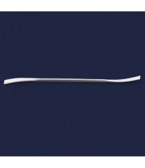 ISOLAB 047.03.180 spatül - paslanmaz çelik - eğimli - 180 mm