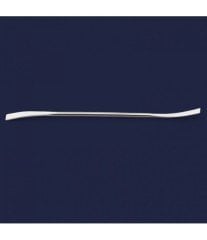 ISOLAB 047.03.210 spatül - paslanmaz çelik - eğimli - 210 mm